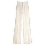 Cotton-elastane high-waisted pants, Chaiken.