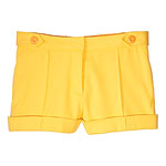 Cotton-elastane cocktail shorts, 