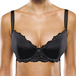 Nylon-spandex (No. 134) bra, Le Myst.