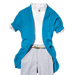 Silk-cashmere cardigan, Bebe.
