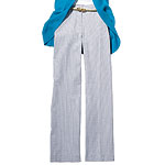 Cotton seersucker pants, Isaac Mizrahi for Target.