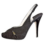 Suede and leather shoes, Ron Donovan.