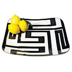 Dedalo porcelain plate, Rosenthal Meets Versace.