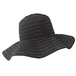 Polyester ribbon floppy hat, Jovovich-Hawk.