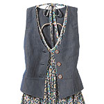 Linen vest, Jovovich-Hawk by Milla Jovovich.