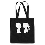 Canvas tote, Boy Meets Girl.