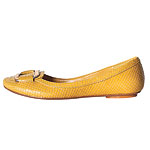 Leather flats, Nine West.