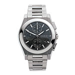 Stainless-steel case and bracelet watch, Gucci.