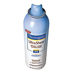 Ultra-Sheer Body Mist SPF 45, Neutrogena.