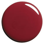 Nail polish in Wicked, Essie.