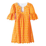 Cotton eyelet dress, Shoshanna.