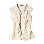 Cotton shirt, Lauren by Ralph Lauren.
