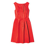 Polyamide-cotton dress, Reiss.