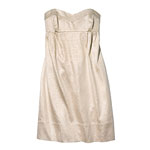 Rayon-polyester-nylon dress, Shoshanna.