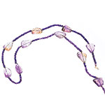 Amethyst, ametrine and 14kt-gold necklace, Zoe B..
