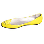 Patent leather flats, Belle by Sigerson Morrison.