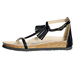 Patent leather sandals, Tatami.