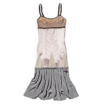 Satin dress, Max Azria Atelier.