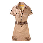 Cotton shirtdress, Bebe.