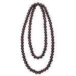 Necklace of wood beads, Newport News.