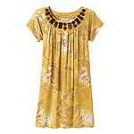 Cotton-lyocell dress, DKNY Jeans.