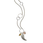 Gold-filled Circles necklace, Zoe Chicco.