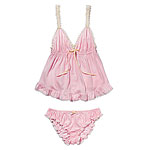Organic cotton cami and knickers, Eberjey O Girl.