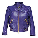 Violet zip-up jacket, Hogan.