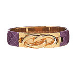 Snakeskin bangle, Vita.