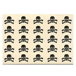 Skulls and crossbones stationery, Carrot & Stick.