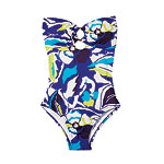 Nylon-spandex one-piece swimsuit, Banana Republic.