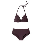 Nylon-spandex top and bottom, Eres.