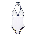 Polyamide-elastane one-piece swimsuit, Heidi Klein.