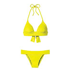 Nylon-spandex top and bottom, J. Crew.