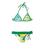 Nylon-spandex top and bottom, O'Neill Swimwear.