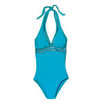 Nylon-Lycra one-piece swimsuit, Robin Piccone.