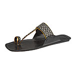 Leather sandals, Sigerson Morrison.