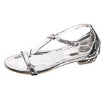 Patent leather and Lucite shoes, Jour & Nuit.
