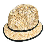 Straw hat, Banana Republic.