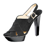 Suede pumps, Jimmy Choo.