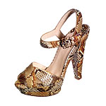 Python heels, Christian Louboutin.