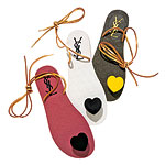 Rubber sandals, Yves Saint Laurent.