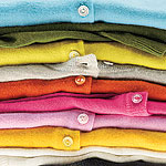 Cashmere cardigans, J. Crew.