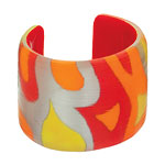 Lucite cuff, Alexis Bittar.