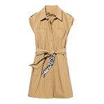 Shirtdress in khaki, Rogan for Target.