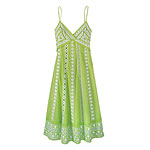 Cotton voile dress, Catherine Malandrino.