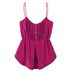 Silk camisole, Rebecca Taylor.
