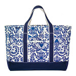 Cotton canvas bag, Lands' End.