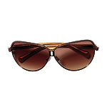 Wire frames sunglasses, BCBG Max Azria.