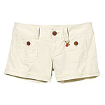 Twill shorts, Juicy Couture.
